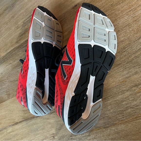 PRICE DROP 🚨 New Balance Men's 680v6 Cushioning Running Shoe 11.5 sneaker red - Picture 5 of 10